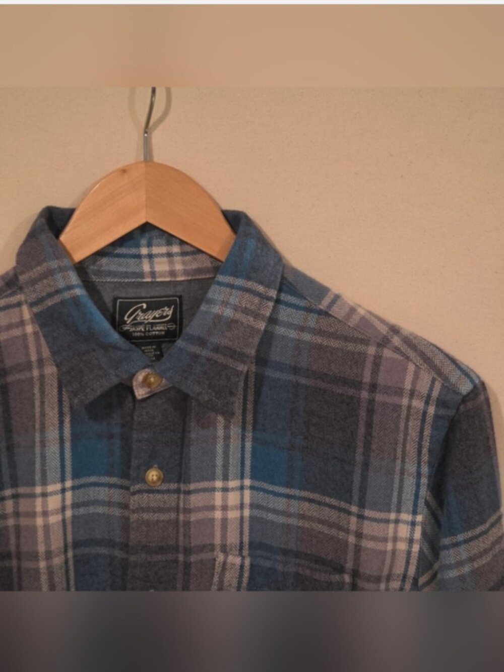 Grayers Jaspe Flannel Shirt M